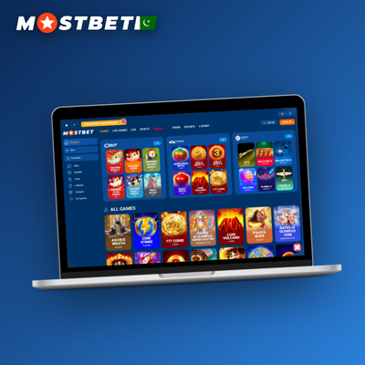 Mostbet Casino jackpot slot machine with coins spilling in purple and gold palette