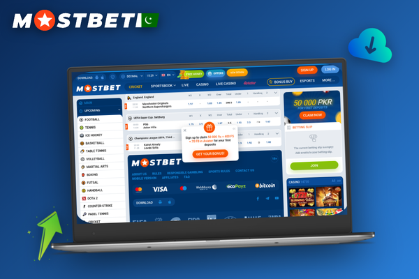 Mostbet for PC desktop client auto-updating silently with a progress bar on screen