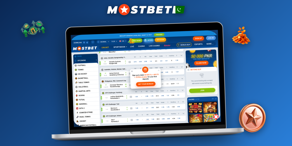 Download Mostbet for PC and enjoy live football and casino in fullscreen on Windows